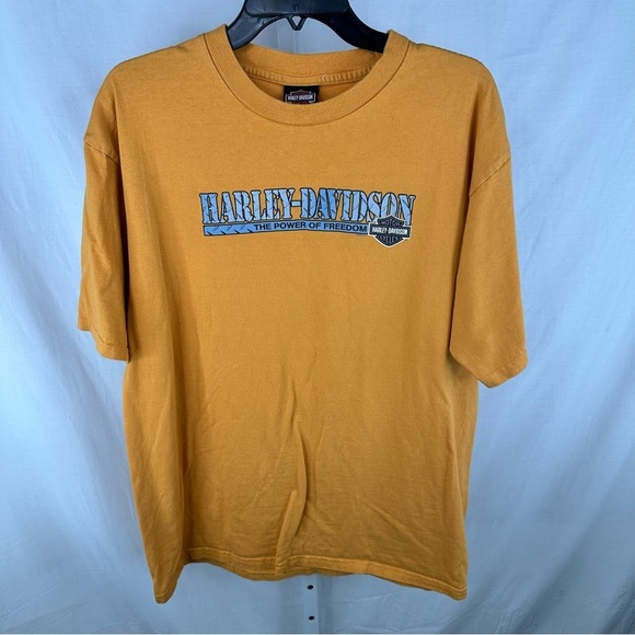 Harley-Davidson Other - Harley Davidson Men’s Orange Mobile Bay Shirt Size XL